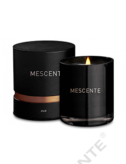 M&S cent Custom Luxuria Matte Glass Wick Scented Candle 100 Hours, odorated Private Label Candles