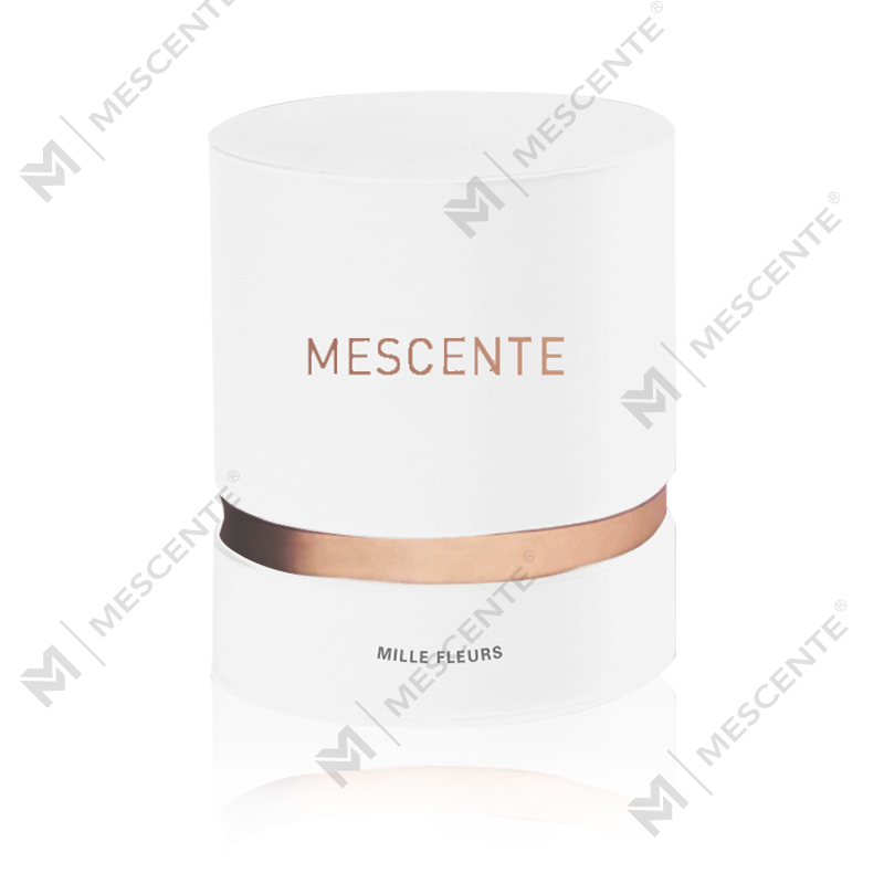 M&S cent Custom Luxuria Matte Glass Wick Scented Candle 100 Hours, odorated Private Label Candles