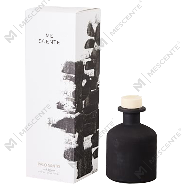Mescente Luxuria 180ml Vas Vitreum Bottle Essential Oil Reed Diffuser For Hotels
