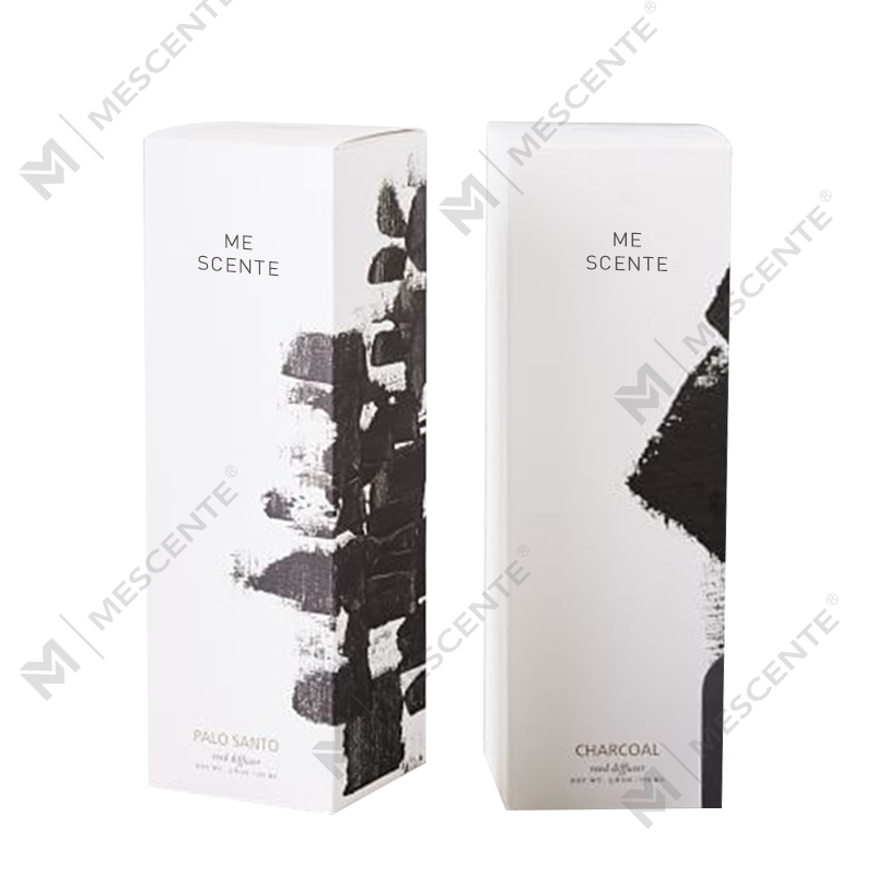 Mescente Luxuria 180ml Vas Vitreum Bottle Essential Oil Reed Diffuser For Hotels