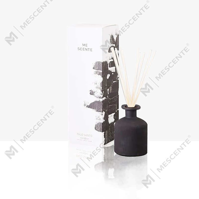 Mescente Luxuria 180ml Vas Vitreum Bottle Essential Oil Reed Diffuser For Hotels
