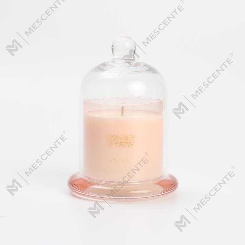 M&Scent Custom Logo Luxuria Boxes Cera 100% Naturalis Mini Domus Candle Gift