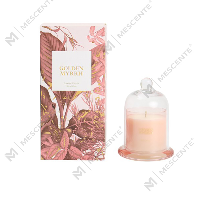 M&Scent Custom Logo Luxuria Boxes Cera 100% Naturalis Mini Domus Candle Gift