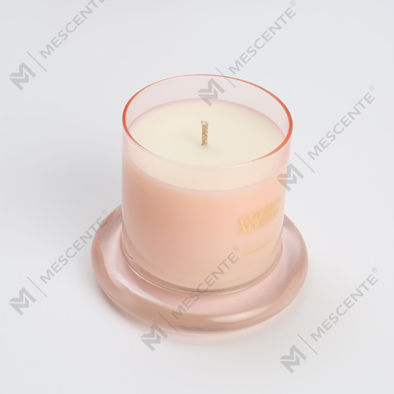 M&Scent Custom Logo Luxuria Boxes Cera 100% Naturalis Mini Domus Candle Gift