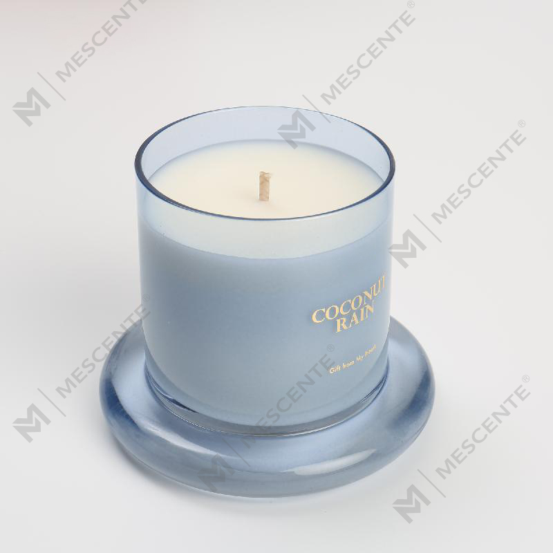 M&Scent Custom Logo Luxuria Boxes Cera 100% Naturalis Mini Domus Candle Gift