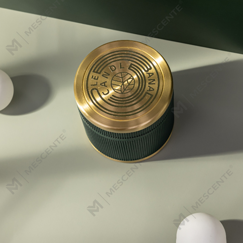 Luxuria customized Secretum Label Citta Labeled Wick Wooden Wick odorata SOY cerae candelis arefactis floribus
