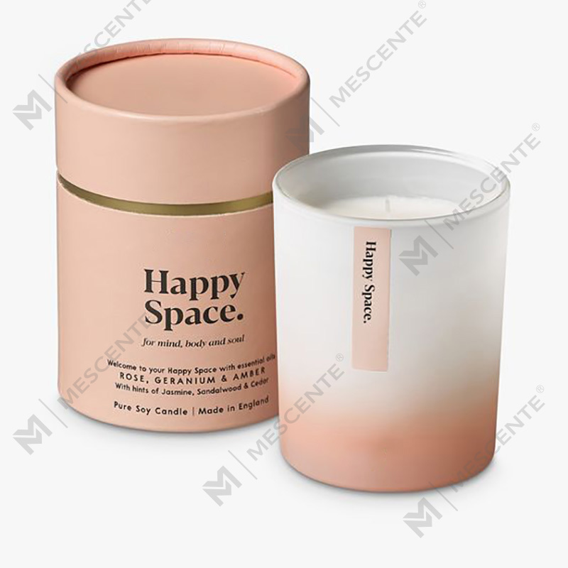 Luxuria High Quality customized Private Label Colored SOY Cera Woodwick Candles odorati in mole