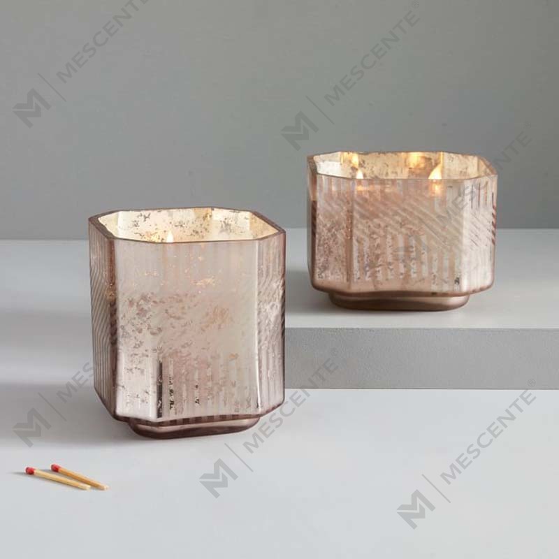 Custom Cheap Glass Paraffin Cera Religious Deco Mercurius Candelis odorata