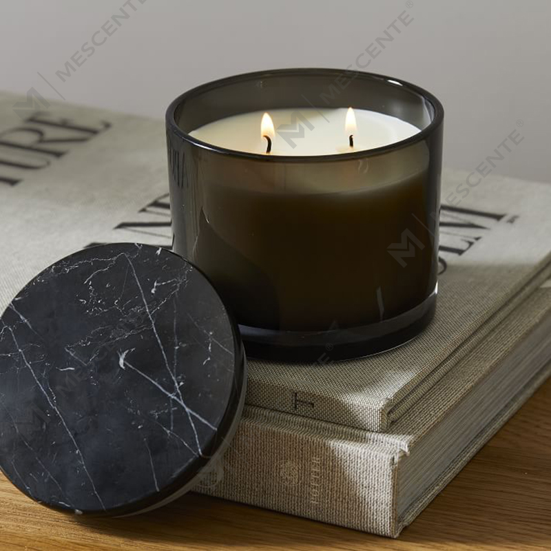 Lucus Lupus Moq Luxuria Distenta 2 Wick Vitrina Marmor Lidded Candle