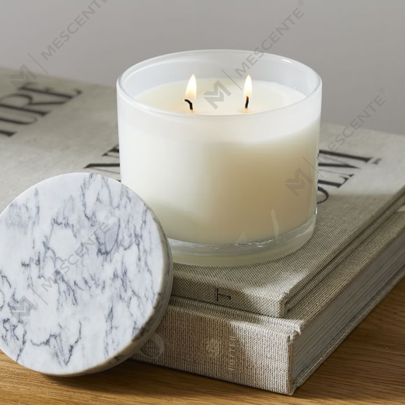 Lucus Lupus Moq Luxuria Distenta 2 Wick Vitrina Marmor Lidded Candle