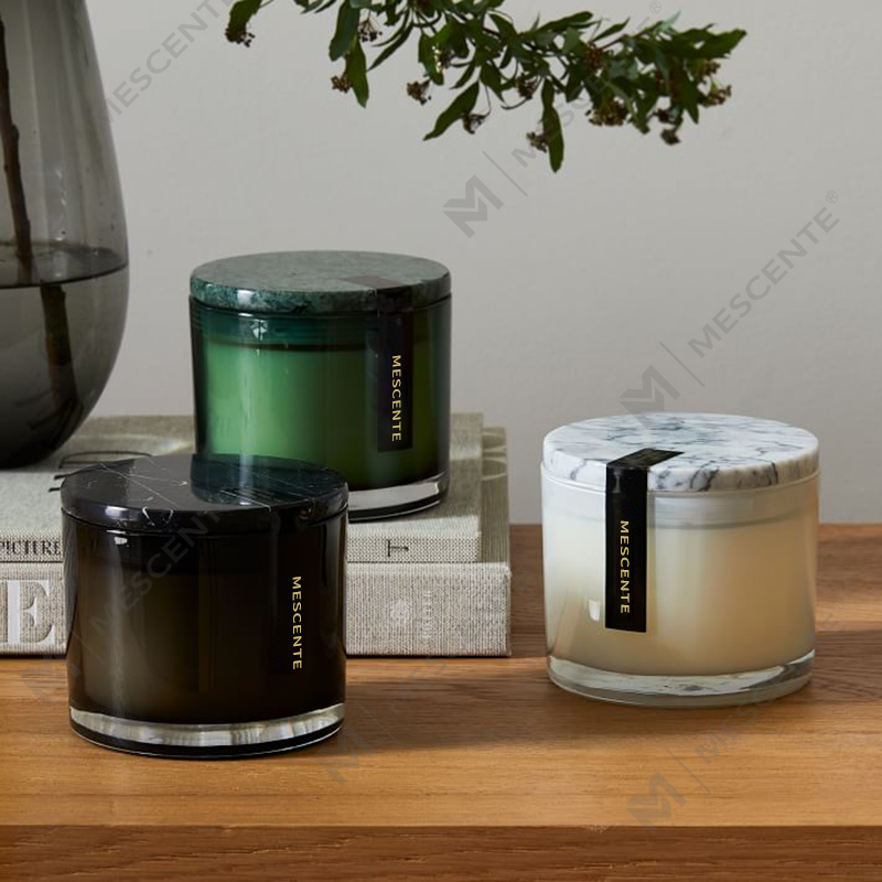 Lucus Lupus Moq Luxuria Distenta 2 Wick Vitrina Marmor Lidded Candle