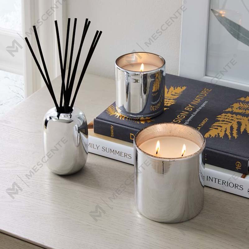 Wholesale Luxuria Custom Private Label Alpine Silver Scent Candles