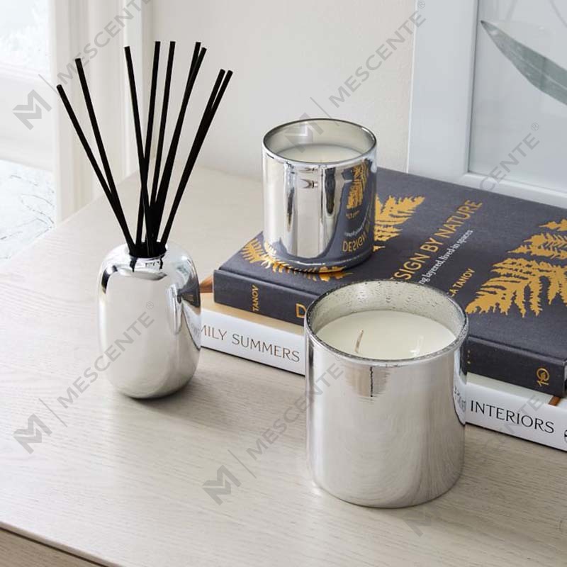 Wholesale Luxuria Custom Private Label Alpine Silver Scent Candles