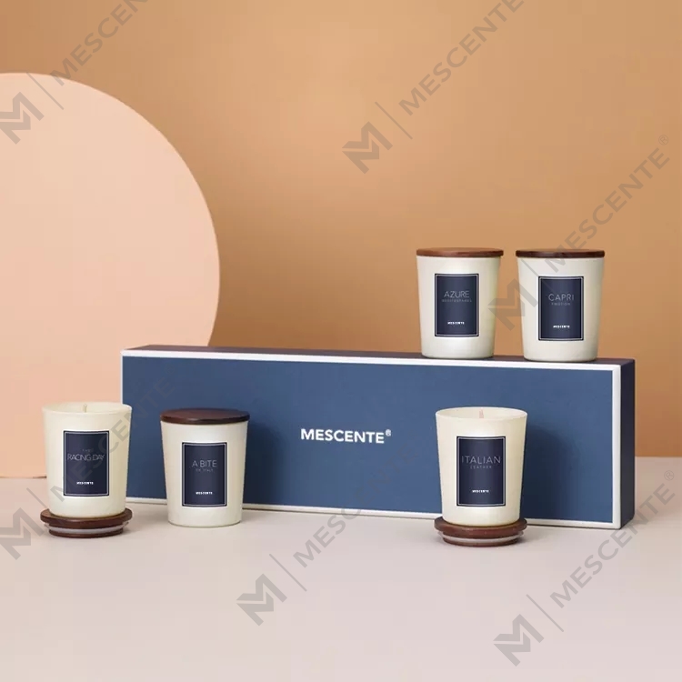 M&odora privata pittacii Lupi odoris oleum cerei odorati deliciae cum operculo, cereo aromatherapy