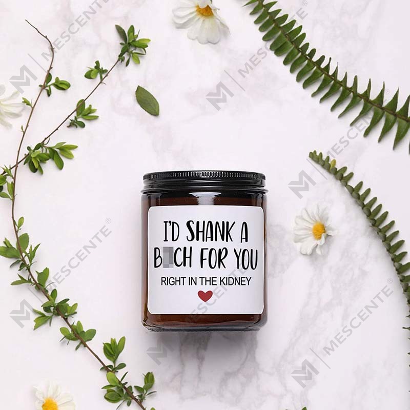 M&Scent 100% Natural Wax Christmas Candle for Home Gift Set, Candle odorated In Glass Jar With Metal Lid
