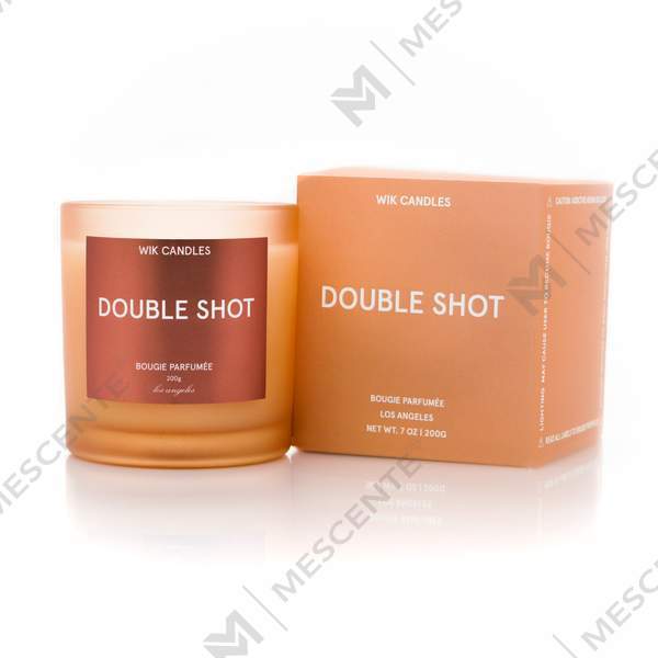 M&Solent Wholesale Luxuria Custom Private Label Decoration Black Glass Crystal Solent SOY Wax Candles