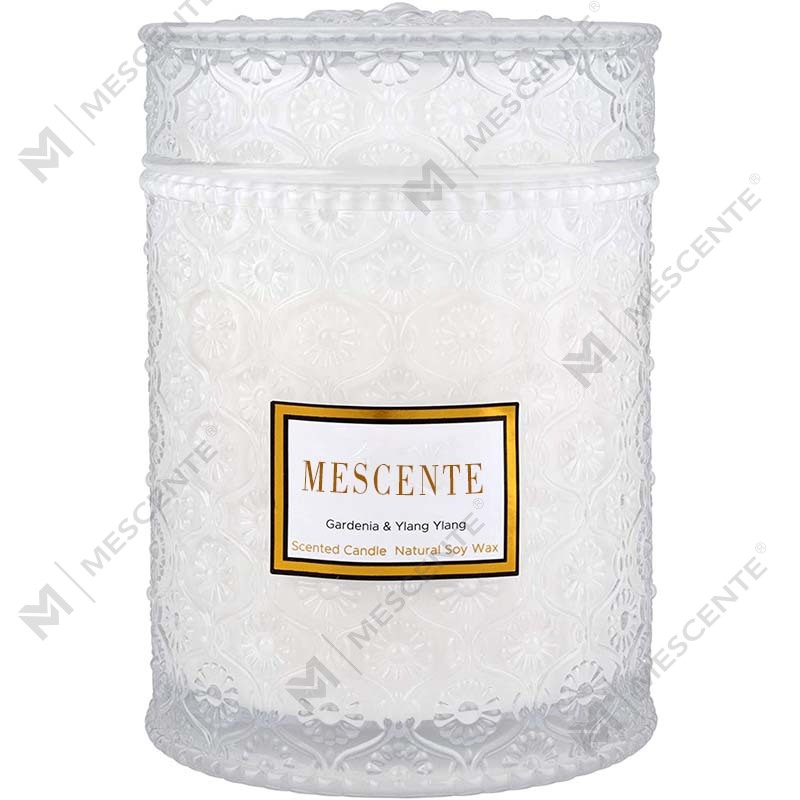 M&S cent Homemade Eucalyptus Spearmint Soy Cera arida flos odoris Spa Candle