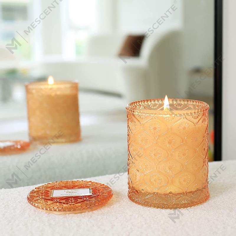 M&S cent Homemade Eucalyptus Spearmint Soy Cera arida flos odoris Spa Candle