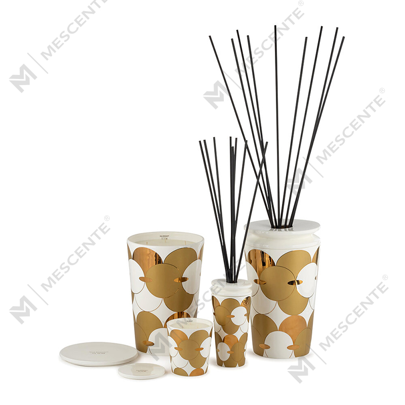 M& odorem Tutus Custom Luxuria Secretum Label Solent SOY Cera Candles Gift Set