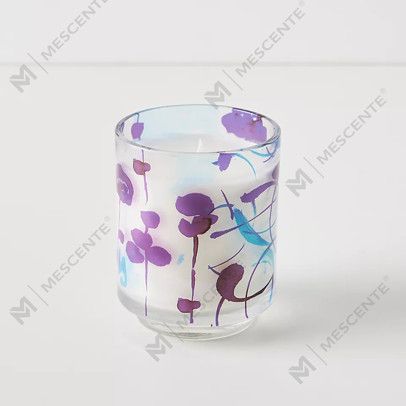 M&odore Luxuria Custom Decoration Private Label 3 Wick A Sunday Painter Glass Crystal Solented Soy Cera Candles