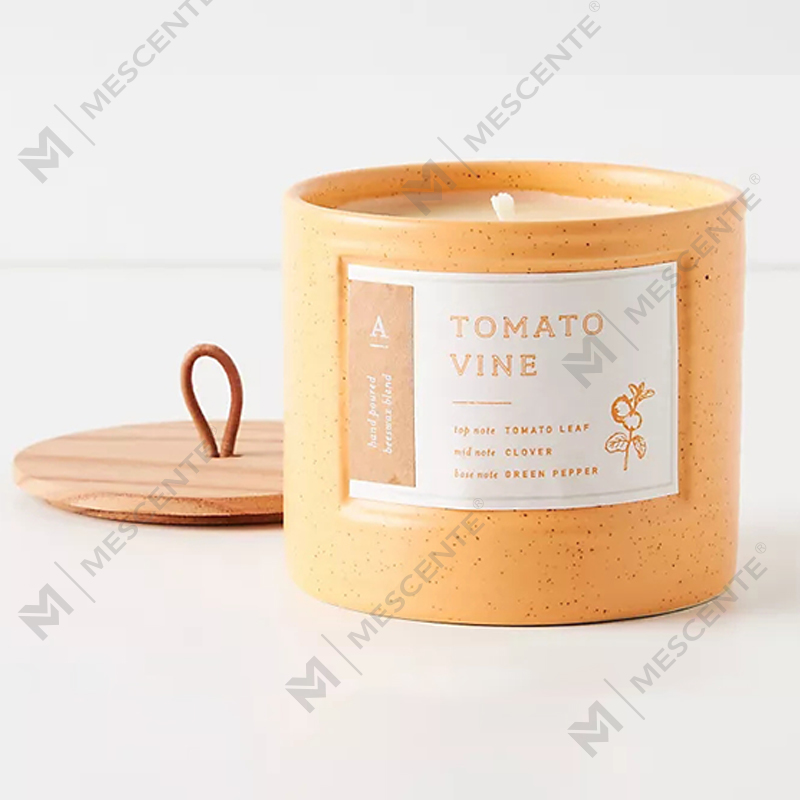 M & Odore Secretum Label Orbis Ceramic Jars odorata SOY Cera pullus Candles