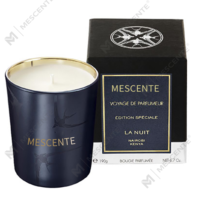 M&odore Handmade Luxuria Vitri Holder Columnae Vanilla Candelae odoratae cum crystallis