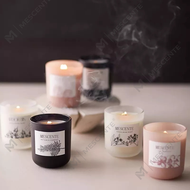 Lupum Private Label Luxuria Aromatherapy Naturalis Crystal Soy Cera odorata Candles For Nuptialis Decoration