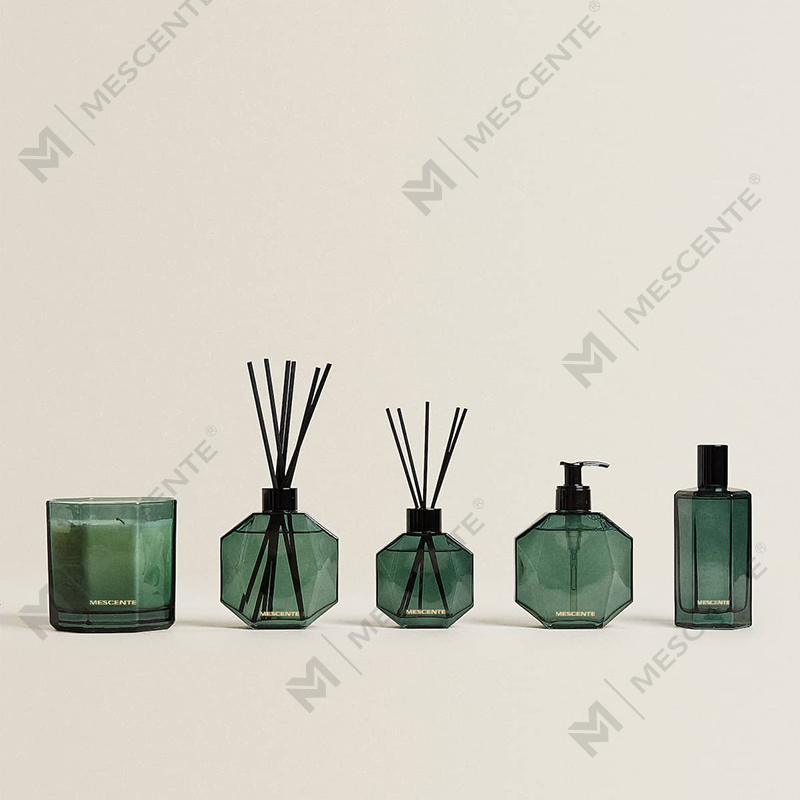M&Solent Custom Factory Private Label Glass Jar Natural SOY Wax Scented Candles
