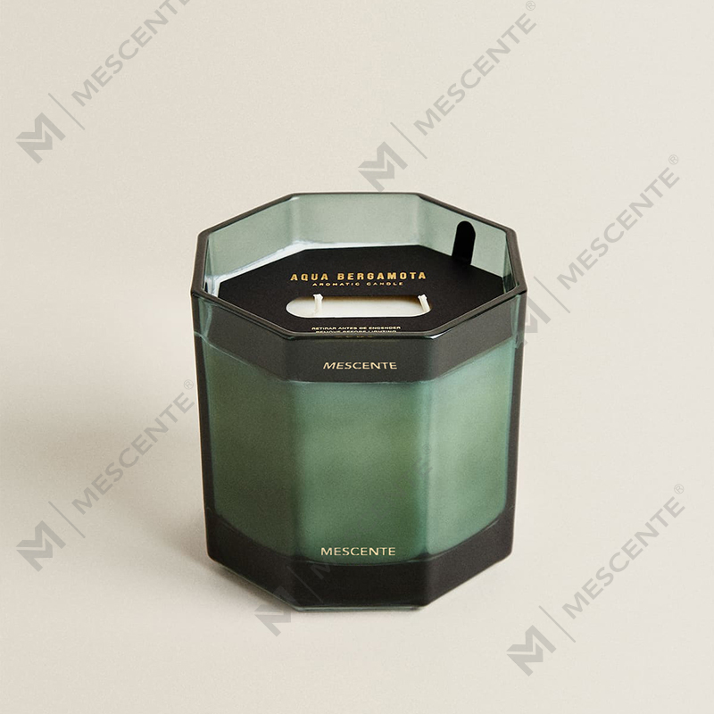 M&Solent Custom Factory Private Label Glass Jar Natural SOY Wax Scented Candles