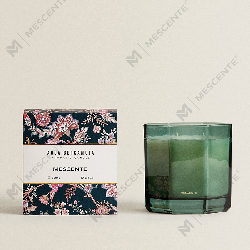 M&Solent Custom Factory Private Label Glass Jar Natural SOY Wax Scented Candles