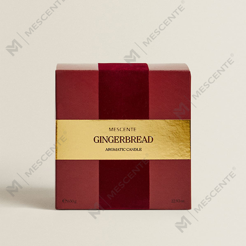 M&odore Custom Luxuria 3 Wicks Candles Privatum Secretum Label Nigrum Matte Vitri Candelae odoratae