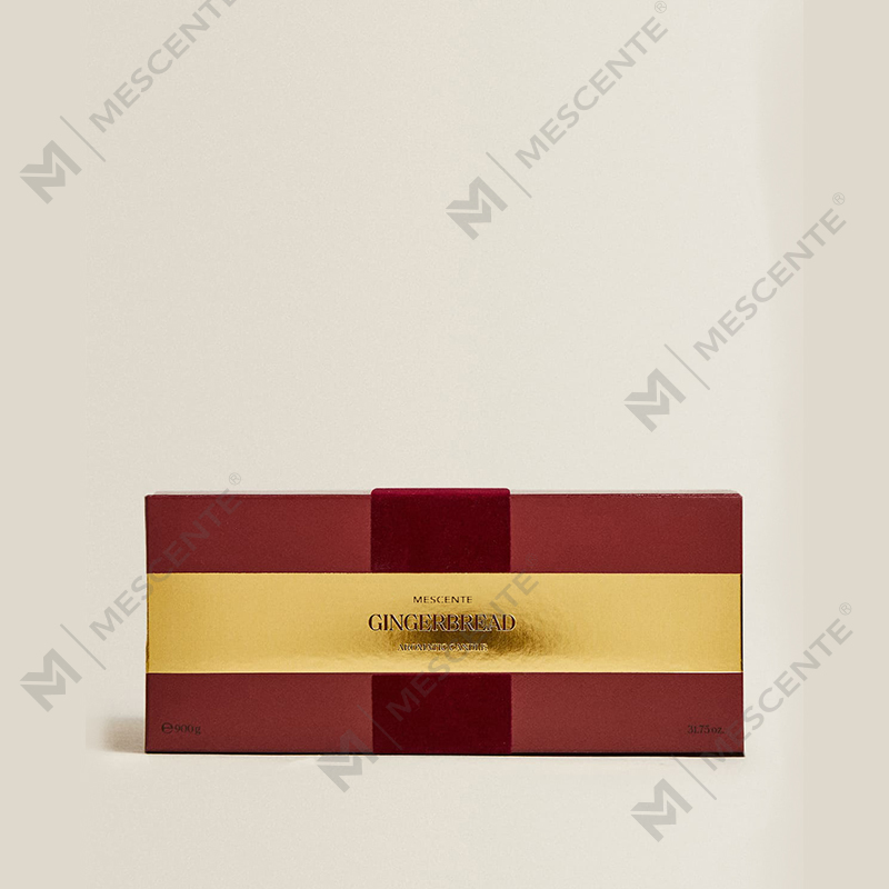 M&odore Custom Luxuria 3 Wicks Candles Privatum Secretum Label Nigrum Matte Vitri Candelae odoratae