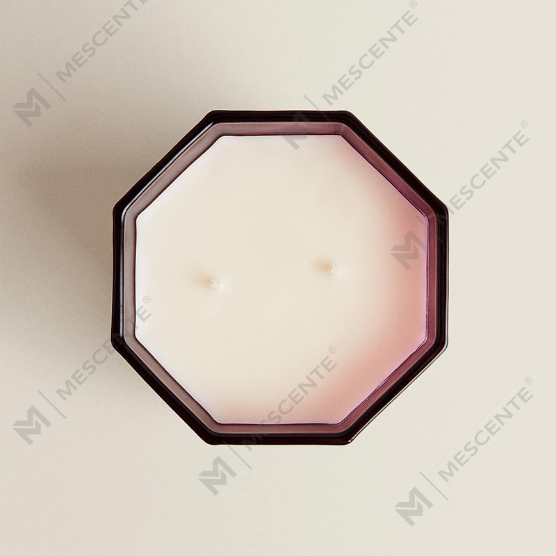 M&Scent Luxuria Nativitatis Solent Candles Aromatherapy Aroma Soy Cerae Candles in Black Glass Jar Gift Box