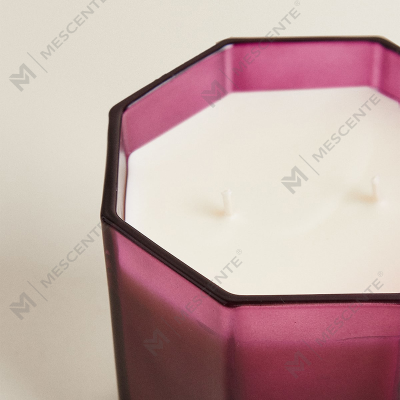 M&Scent Luxuria Nativitatis Solent Candles Aromatherapy Aroma Soy Cerae Candles in Black Glass Jar Gift Box