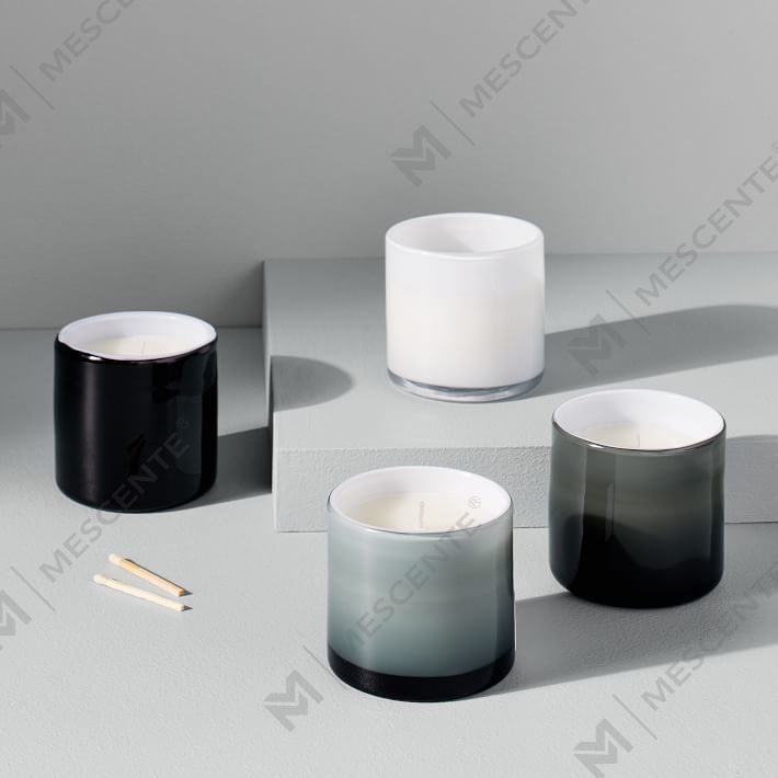 Wholesale Luxuria Custom Personalized Decorative Packing Glass Holder Scented Candles