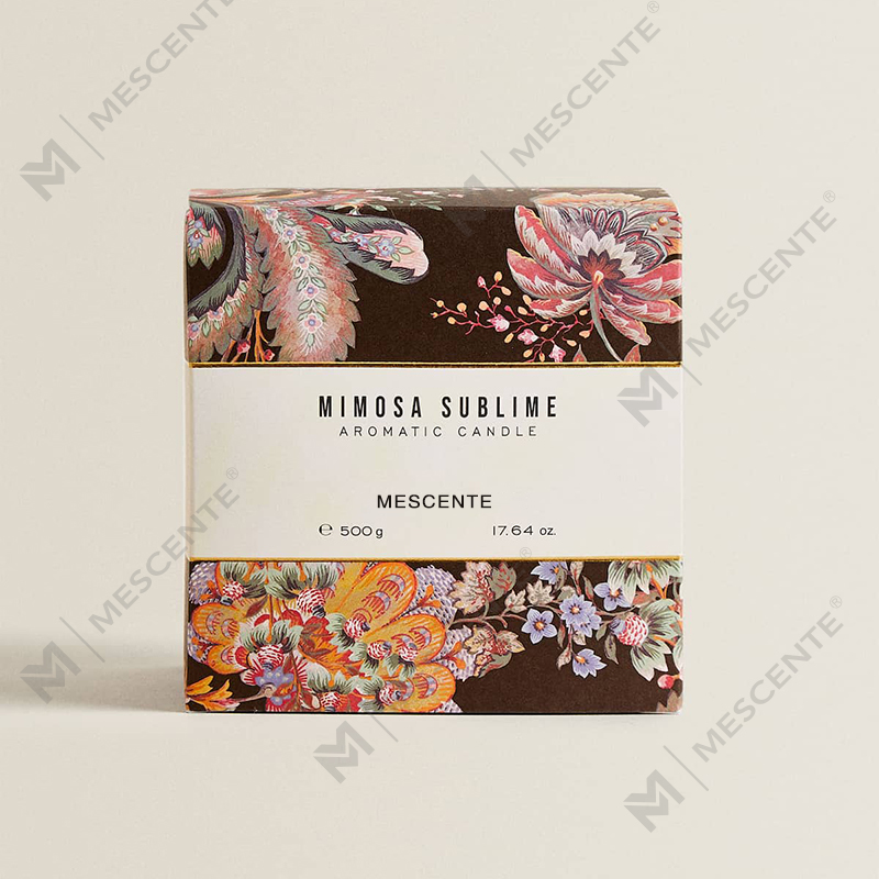 Hot Sale customized Luxuria Privata Label Spiritualis SOY Cera Candelis odorata Cum Gift Box