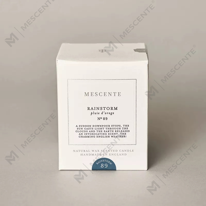 M&Solent Wholesale New Luxuria Custom Private Label Christmas Crystal Jars Kerzen Solent SOY Candle with Lid