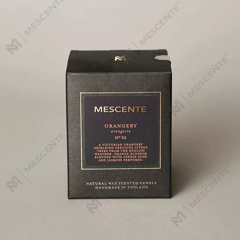 M&Solent Wholesale New Luxuria Custom Private Label Christmas Crystal Jars Kerzen Solent SOY Candle with Lid