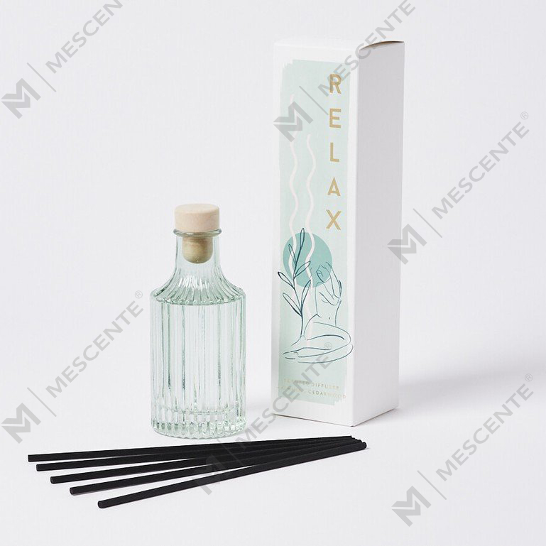 M&Solent Custom 100ml 200ml Vitrum Bottle Tatakan Untuk Flower Reed Difusores