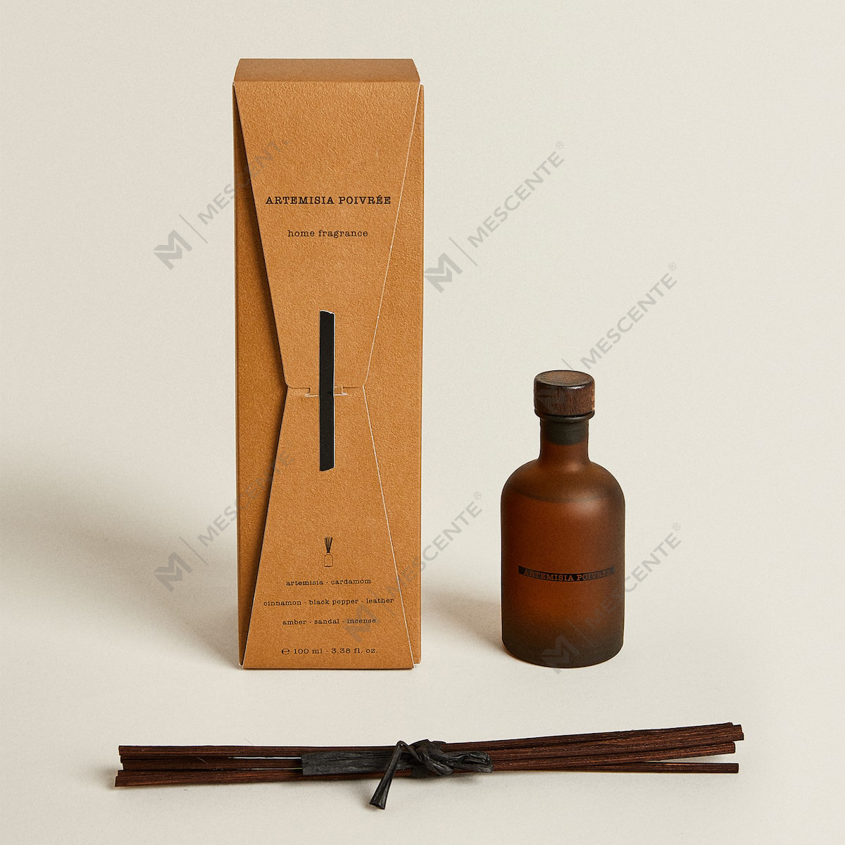 Luxuria Large Black Frosted Bottle 50ml 300ml Flos Floralis Aroma Essential Oil Reed Diffuser Oil Set Bulk