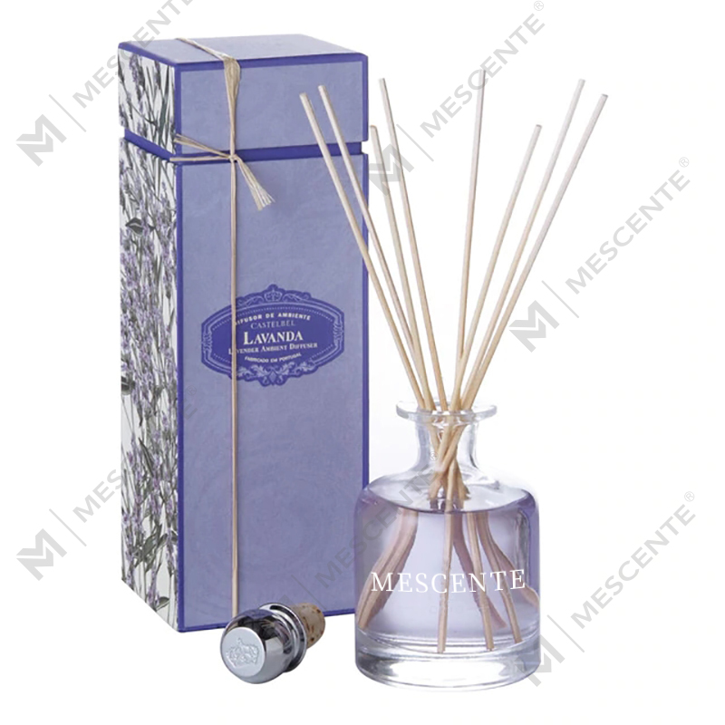 Leather Magnolia Scent Flower Sticks Reed Difusores